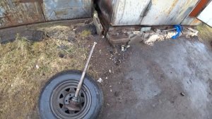 Замена подшипника полуоси ( мерседес т1) 95г