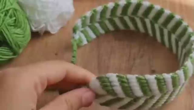 Повязка на голову - Вязание крючком