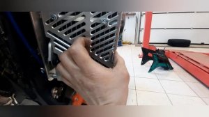 Установка защиты радиаторов Arma. BSE RTC 300.