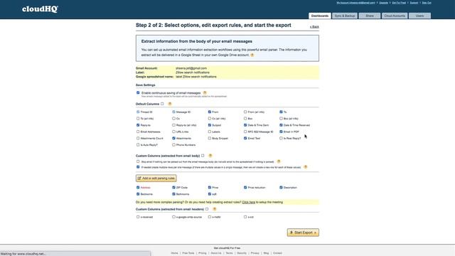 Export to Emails to Google Sheets easily with this email parser смотреть онлайн
