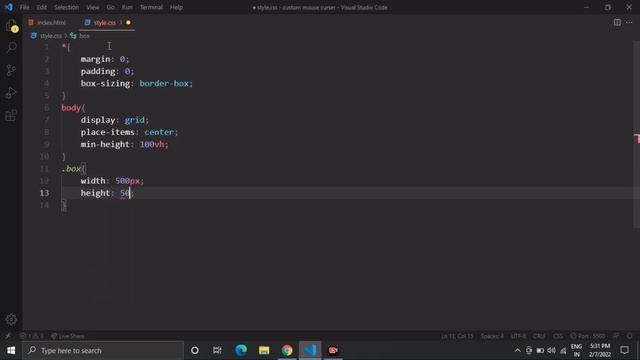 How To Create Custom Mouse Cursor Using Html & Css | Custom Mouse Cursor Using Css | Codes Tutorial смотреть онлайн