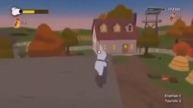 360 NO SCOPE IN FAMILY GUY VIDEO GAME!!!!!!! смотреть онлайн