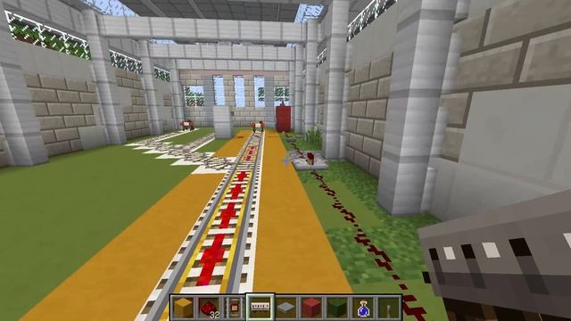 СБОРКА ПОЕЗДОВ В МАЙНКРАФТ // CONSTRUCTION OF TRAINS IN MINECRAFT смотреть онлайн