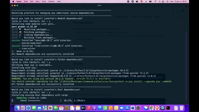 Install LunarVim MacOS Easy | An IDE layer for Neovim with sane defaults. смотреть онлайн