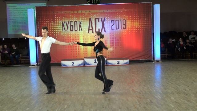 9.3.2019 КубокАСХ Final Absolute Fast 5 место №329 Алексей Савосин - Екатерина Лукина смотреть онлайн