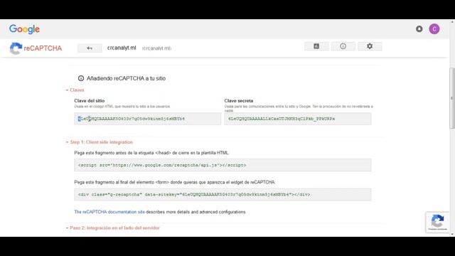 Integrar reCaptcha con Contact Form 7 смотреть онлайн