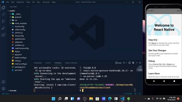 React Native Blood donation app part 2 смотреть онлайн