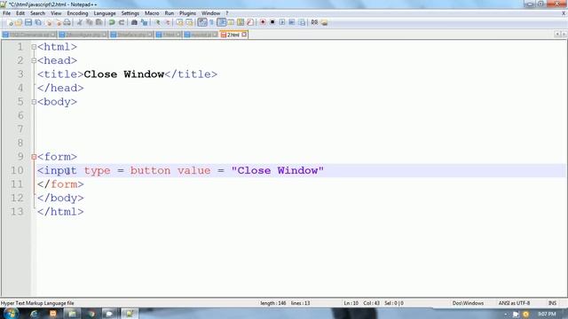 Javascript By Pankaj Panjwani(Close Browser Window on Button Click) смотреть онлайн