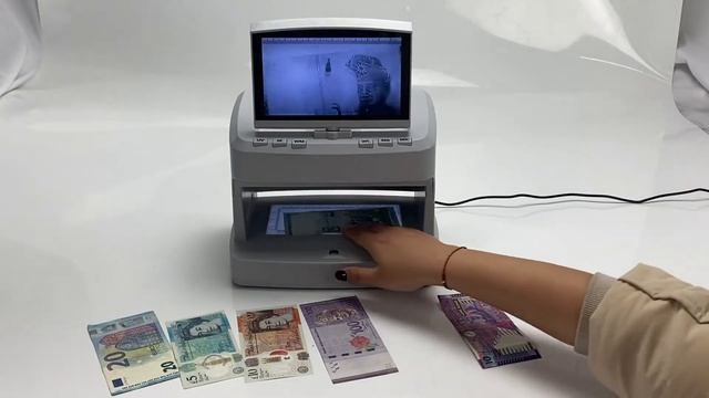 Просмотровый детектор подлинности валют мультивалютный «DOLS-Pro V-100» смотреть онлайн