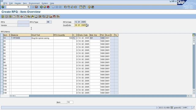 SAP MM - Request for Quotation (RFQ) смотреть онлайн