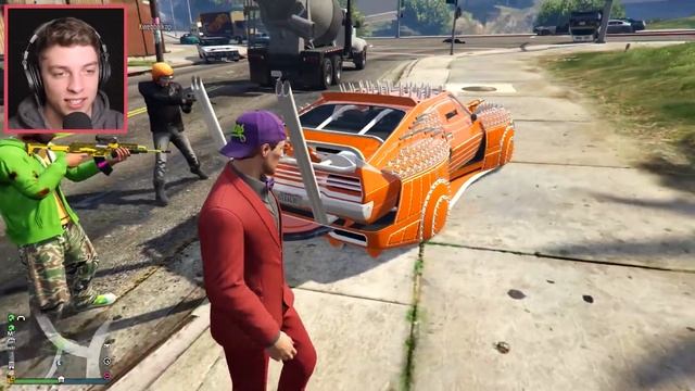 NEW OVERPOWERED Armoured Vehicle! - GTA 5 Online DLC смотреть онлайн