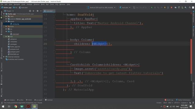 Flutter Tutorial for Beginners - Build iOS and Android Apps with Google's Flutter & Dart смотреть онлайн