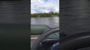 установил руль на лодку таймыр 320