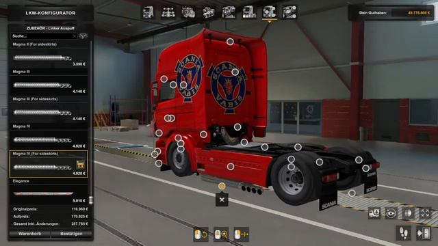 ETS2 Scania Tuning смотреть онлайн