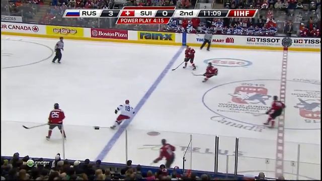 Pоссия-Швейцария МЧМ 2014-2015 смотреть онлайн