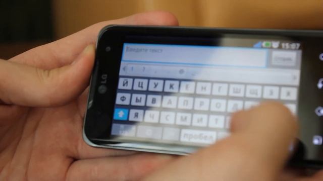 LG Optimus 2X - Демонстрация работы смотреть онлайн