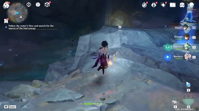 Follow The Water's Flow And Search For The Source Of The Foul Energy Genshin Impact