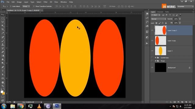 Photoshop Candle create Detail || For beginner || Tutorial || Ds works #photoshop #tutorial #candle смотреть онлайн