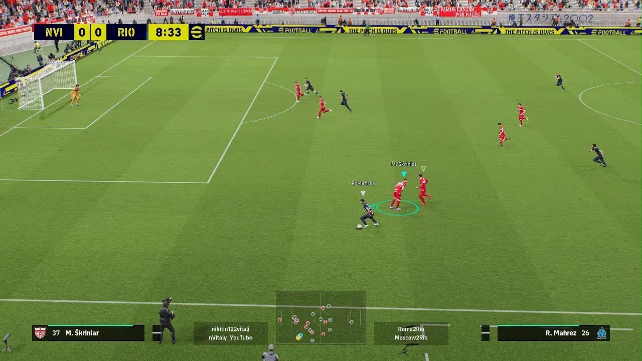 EFootball 2023 Rio2Roma VS NVitaly (Mahrez VS Lewandowski)