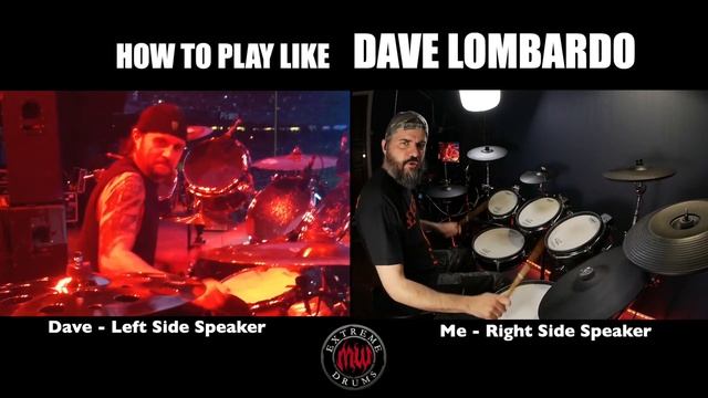 HOW TO PLAY LIKE DAVE LOMBARDO - HATE WORLDWIDE - LIVE DRUM CAM - DRUM COVER смотреть онлайн
