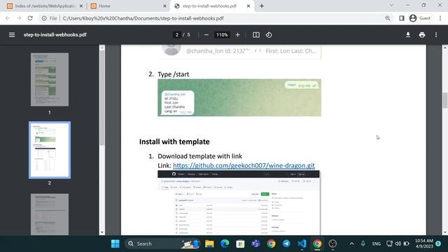 How to create webhooks using bot telegram with php code смотреть онлайн