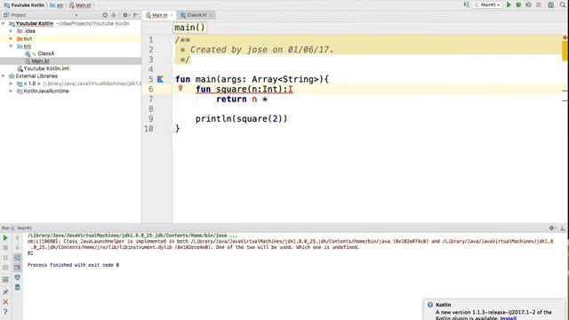 Capítulo 26 Kotlin - Funciones expresiones simples смотреть онлайн