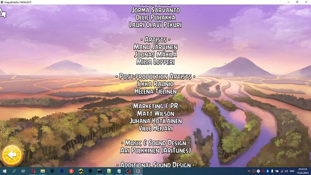 Angry Birds Rio - Credits