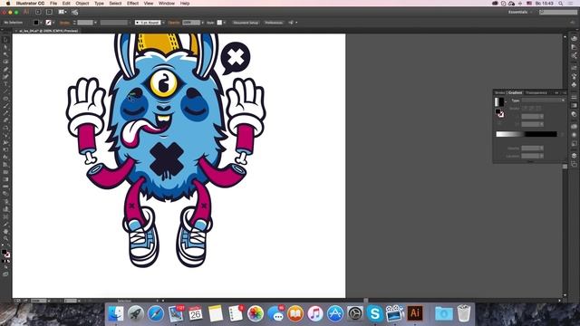 Уроки Adobe Illustrator CC / №04 | Редактирование / Часть 2 смотреть онлайн