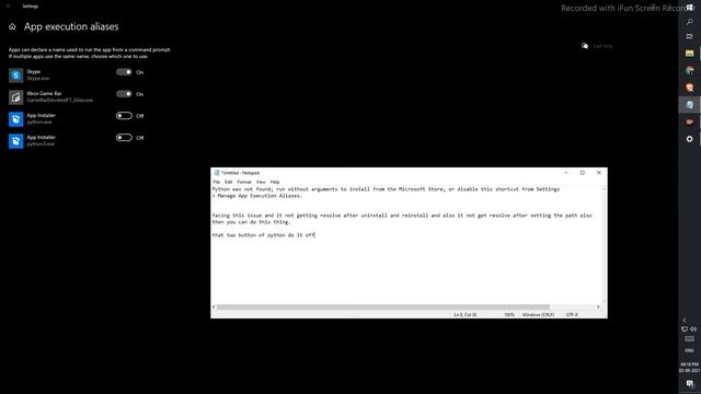 Python was not found run without arguments to install from the Microsoft Store, or disable.. смотреть онлайн