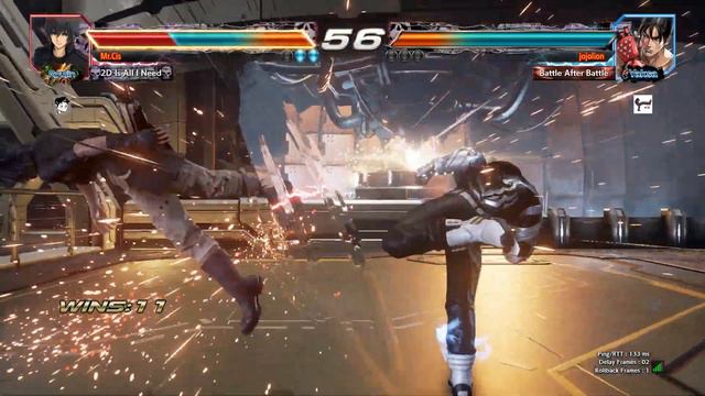 [Tekken 7] jojolion (Jin) vs MrCis (Noctis) смотреть онлайн