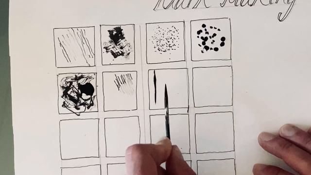 20 of the BEST surface texture ART TECHNIQUES using INDIAN INK] *Van Gogh MARK MAKING* смотреть онлайн