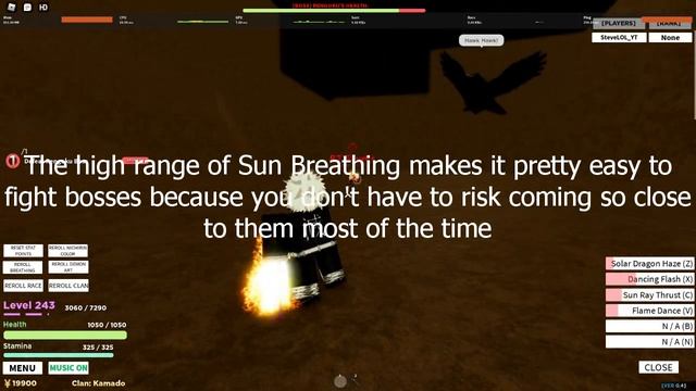 Slayers Unleashed | Sun Breathing Showcase + Kamado Clan Exclusive Move [READ DESCRIPTION] смотреть онлайн