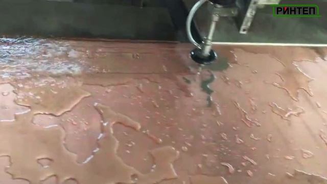 Водоструйный автомат для резки латуни (гидрорез) смотреть онлайн