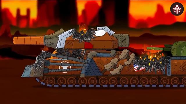 Все серии Эволюций Гибридов КВ-44 vs КВ-45 vs КВ-54 + ПОБОИЩЕ МЕГА ТАНКОВ - Мультики про танки смотреть онлайн