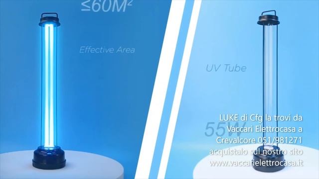 LAMPADA UV-C GERMICIDA LUKE CFG COME FUNZIONA смотреть онлайн