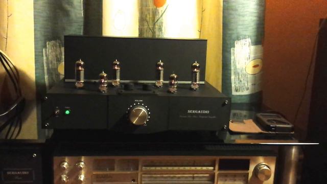 SergAudio Vacuum Tube Stereo Integrated Amplifier смотреть онлайн