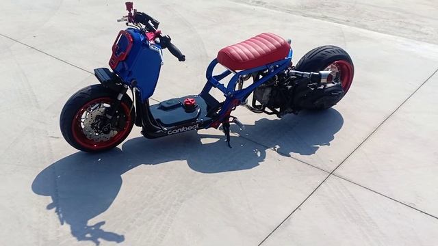 Honda Ruckus Zoomer-X motor swap walk around. смотреть онлайн