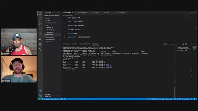 Using Docker in Web3 w/ 0xThresh | Web3 Workshop смотреть онлайн