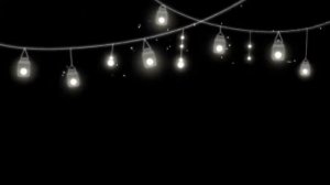 Футаж фонарей на чёрном фоне с анимацией (делала не я)