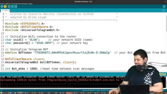 #ENVIVO TelegramBot solo usando el #ESP8266 смотреть онлайн