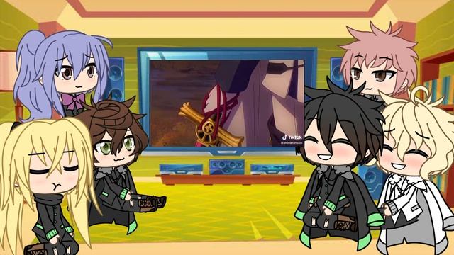 Seraph of the end react to Yuu and Mika (not original) [Yuumika] By Sho.officiel смотреть онлайн