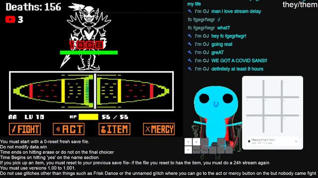Undertale Geno Itemless Part 9 (Covid Stream) смотреть онлайн
