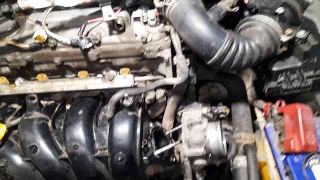 Чистка дроссельной заслонки Тойота Аурис Королла 150 2008 г Ошибка Р0171 смотреть онлайн