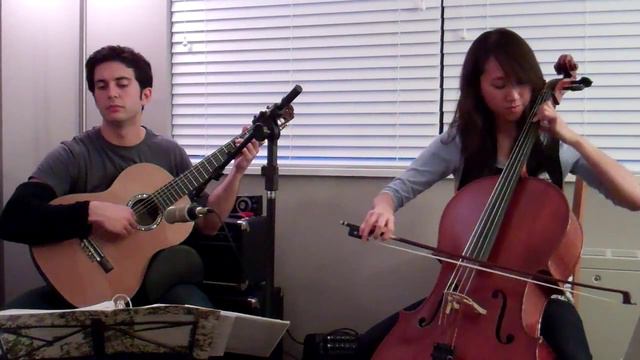 You Raise Me Up cello guitar duo смотреть онлайн