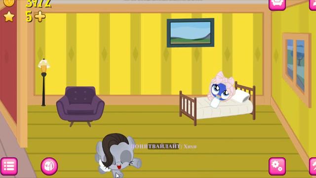 Карманная пони 2.Выращиваем Принцессу Луну из My little pony дружба это чудоМультик игра для детей. смотреть онлайн