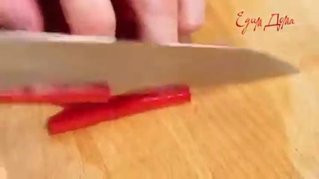 Видео рецепт о том, как правильно очистить болгарский перец смотреть онлайн