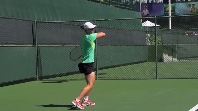 Samantha Stosur Forehand In Super Slow Motion - Indian Wells 2013 - BNP Paribas Open