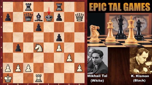 Mikhail Tal vs Konstantin Klaman - Moscow (1957) смотреть онлайн