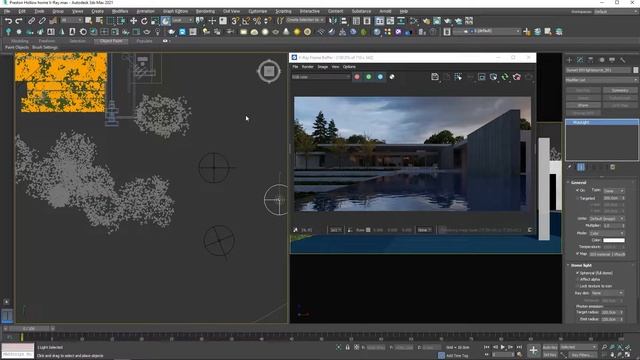 The most flexible lighting / Multiple Dome Lights/ V-Ray/ 3ds max/ Exterior/ Light Mix смотреть онлайн