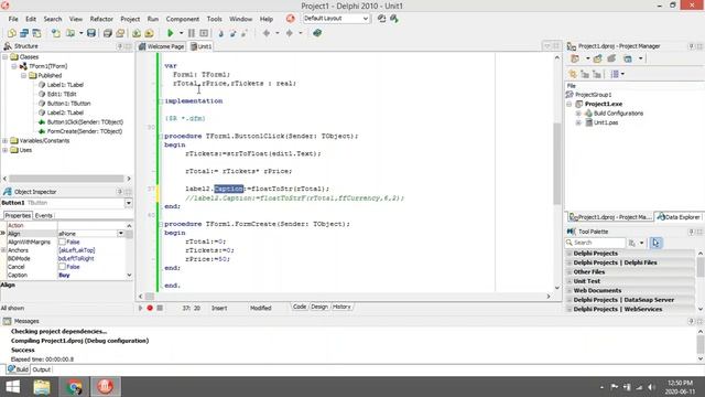 Delphi - StrToFloatF